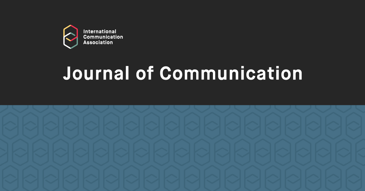 [CFP] Journal of Communication Special Issue